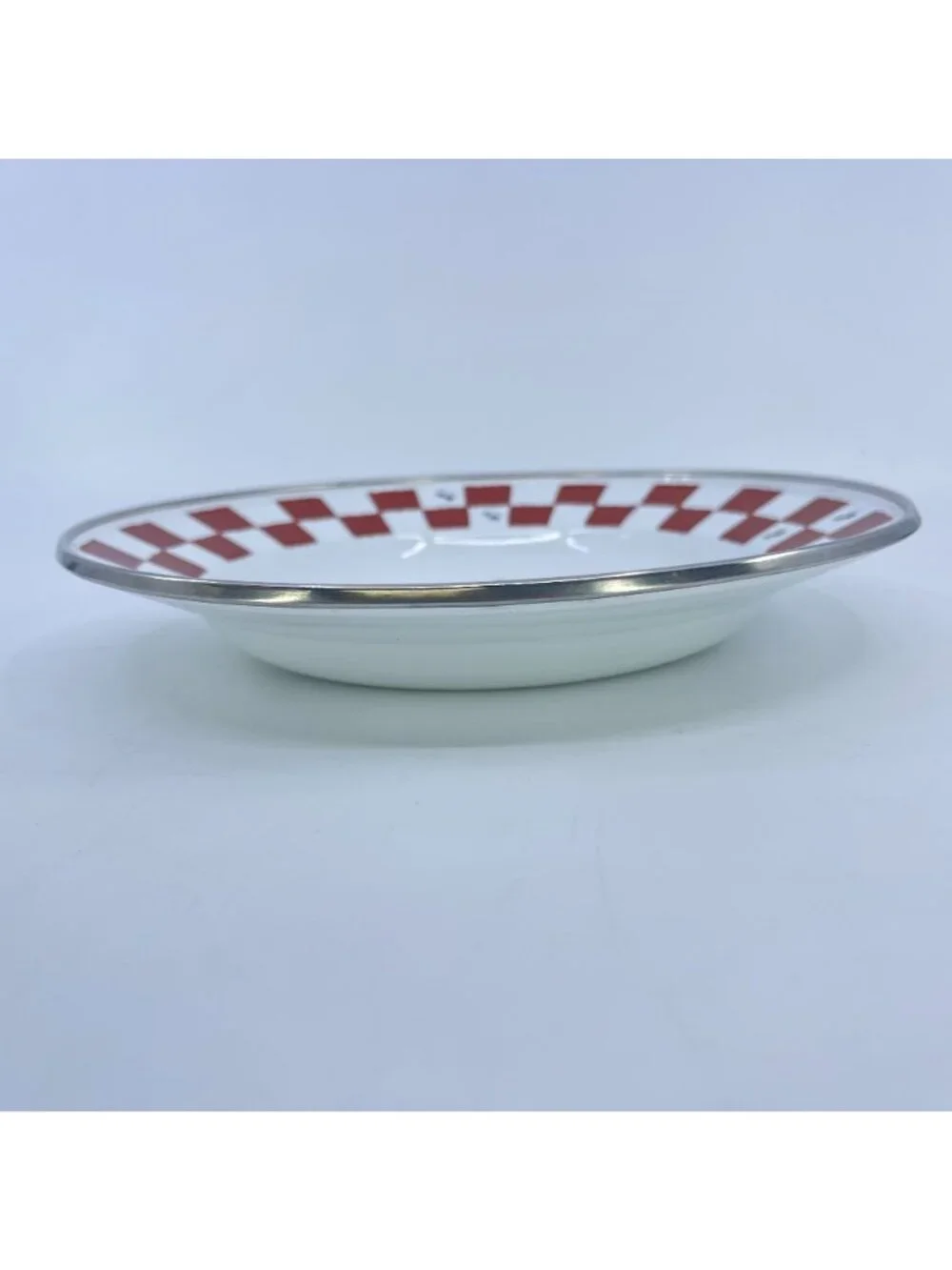 vintage golden rabbit ii red checkered enamelware bowls set of 4 1999